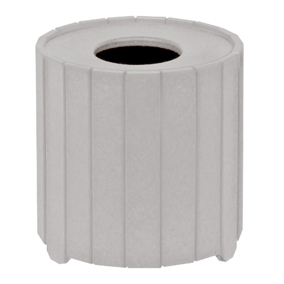10 G Round Trash Container LiteGray